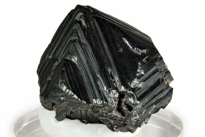 Striated Octahedral Magnetite Crystal - Utah #333950